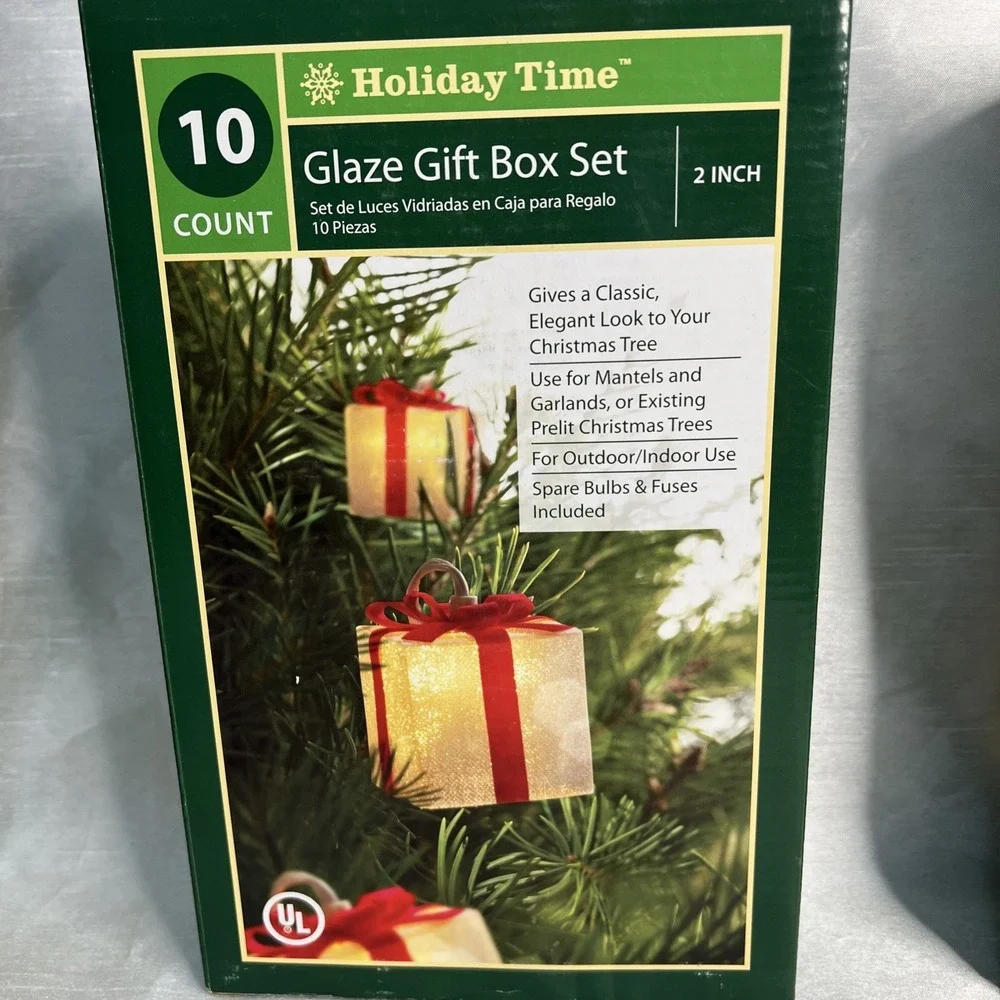 3 New Boxes - 10 Count Holiday‎ Time CHRISTMAS GLAZE 2